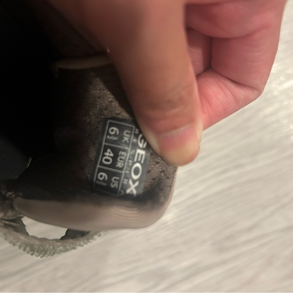 Geox Snakeskin Sneakers M6.5 W8 - Picture 5 of 6